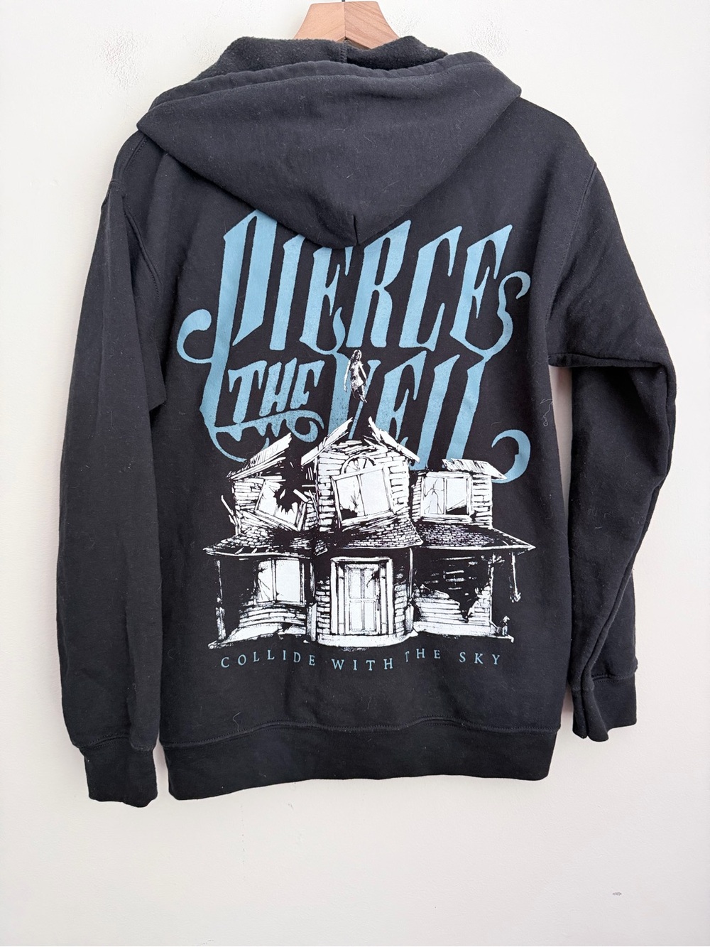 Pierce the Veil Graphic full zip jacket Hooded graphic Collide with the sky S